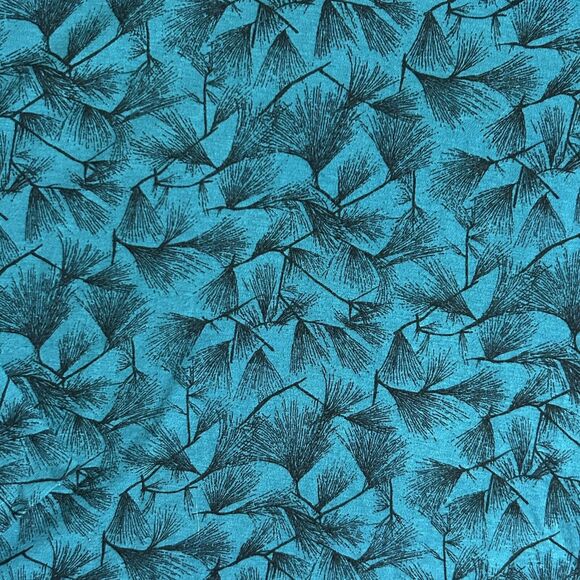 Vintage REI Mens L Quarter Zip Long Sleeve Pullover Shirt Blue Print Outdoor - Picture 9 of 15